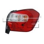 Tail Light for Subaru Impreza (2012-2016) & XV Crosstrek (2013-2017), Hatchback, Right (Passenger), Lens and Housing, CAPA-Certified, Replacement