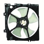 Radiator Cooling Fan Assembly for 1995 - 1999 Subaru Legacy, Left (Driver) Side, 2.5L H4 Engine, Includes Motor, Blade, Shroud,  SU3115102, Replacement