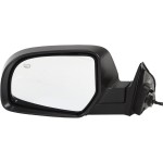 Power Mirror for Subaru Legacy/Outback 2011-2014, Left (Driver) Side, Manual Folding, Heated, Paintable/Textured, Comes With 2 Caps, Until August 2013, Replacement