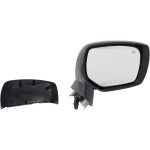 Power Heated Manual Folding Right (Passenger) Mirror for Subaru Impreza 2012-2014/XV Crosstrek 2013-2014, Textured, without Signal Light, Suitable for Sedan/Wagon, Replacement
