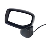 Power Mirror for Subaru Impreza 2015-2016/Crosstrek 2015-2017, Left (Driver), Manual Folding, Non-Heated, Textured, without Signal Light, Suitable for Sedan/Wagon, Replacement