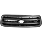 Gray Shell and Insert Grille for 2001-2004 Toyota Sequoia, SR5 Model, Replacement