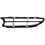 Front Bumper Grille for Toyota Corolla 1998-2000, Left (Driver) Side, Paintable Plastic, Replacement