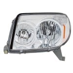 Headlight Lens and Housing for Toyota 4Runner 2003-2005, Left (Driver) Side, Replacement