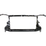 Radiator Support Assembly for Toyota Corolla 2003-2008, Black, Steel, Replacement (CAPA Certified)