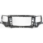 Radiator Support Assembly for Toyota Tacoma 2005-2015, Black, Steel, Replacement (CAPA Certified)