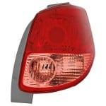 Tail Light for Toyota Matrix 2003-2004, Right (Passenger) Side, Lens and Housing, Replacement