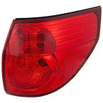 Tail Light Assembly for Toyota Sienna 2006-2010, Right (Passenger), Outer, Replacement