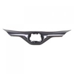 Grille Molding for Toyota C-HR 2020-2022, Painted Black, Turkey Built Vehicle - CAPA-Certified, Replacement