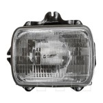 Left (Driver) Headlight Assembly Sealed Beam for 1995 - 1997 Toyota Tacoma, 8115089155, Replacement