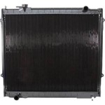 Radiator Assembly for 1995 - 2004 Toyota Tacoma 2.7L L4 4WD (Four-Wheel Drive) Manual Transmission, 2.4L L4 4WD Manual Transmission, 3.4L V6 Manual Transmission, DLX 3.4L V6 Manual Transmission, Limited 3.4L V6 Manual Transmission, SR5 3.4L V6 Manual Transmission,  164100C032, Replacement