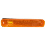 Front Side Marker Light for Ford Econoline Van 1975-1991, Right (Passenger) Equals Left (Driver), Lens and Housing, On Fender, Replacement
