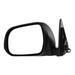 Power Mirror for Toyota Highlander 2008-2013, Left (Driver), Manual Folding, Heated, Paintable, with Puddle Light, Suitable for Hybrid/Non-Hybrid Model (2008-2010 Japan Built Vehicle), Replacement