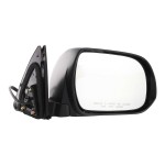 Power Mirror for Toyota Highlander 2008-2013, Right (Passenger), Manual Folding, Heated, Paintable with Puddle Light, Hybrid/Non-Hybrid (2008-2010 Japan Built), Replacement