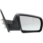 Mirror for 2014-2021 Toyota Tundra, Right (Passenger), Non-Towing, Power, Manual Folding, Heated, Chrome, without Signal Light, without Lane Change Assist, Replacement