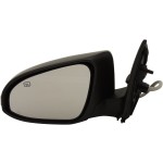 Power Mirror for Toyota Corolla 2014-2019, Left (Driver), Manual Folding, Heated, Paintable, with In-housing Signal Light, without Auto Dimming, BSD, and Memory, Replacement