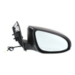 Power Mirror for Toyota Corolla 2014-2019, Right (Passenger) Side, Manual Folding, Non-Heated, Paintable, without Auto Dimming, BSD, Memory, and Signal Light, Replacement