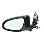 Power Mirror for Toyota Corolla 2014-2019, Left (Driver), Manual Folding, Heated, Paintable, without Auto Dimming, Blind Spot Detection, Memory, and Signal Light, Replacement