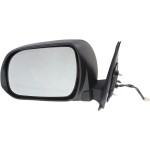 Power Mirror for Toyota Tacoma 2012-2015, Left (Driver), Manual Folding, Non-Heated, Textured, without Signal Light, Replacement