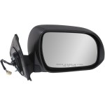 Power Mirror for Toyota Tacoma 2012-2015, Right (Passenger) Side, Manual Folding, Non-Heated, Textured, without Signal Light, Replacement