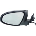 Power Mirror for Toyota Camry 2015-2015, Left (Driver), Manual Folding, Heated, Paintable, without Auto Dimming, Blind Spot Detection, Memory, and Signal Light, Replacement