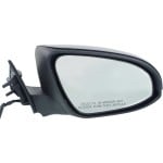 Power Mirror for Toyota Camry 2015-2015, Right (Passenger), Manual Folding, Heated, Paintable, without Auto Dimming, Blind Spot Detection, Memory, Signal Light, Replacement