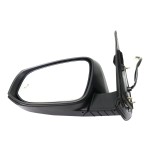 Power Folding Heated Mirror for Toyota Tacoma 2016-2023, Left (Driver), Paintable, w/ Blind Spot Detection and Signal Light, w/o Camera Hole, Replacement