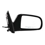 Power Mirror for Toyota Sienna 1998-2003 LE Models, Right (Passenger) Side, Manual Folding, Non-Heated, Paintable, Replacement