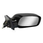 Right (Passenger) Power Mirror for Toyota Corolla 2003-2008, Non-Folding, Non-Heated, Paintable, without Auto Dimming, Blind Spot Detection, Memory, and Signal Light, Replacement