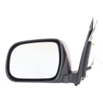 Power Mirror for Toyota Sienna 2004-2010, Left (Driver), Manual Folding, Heated, Textured, without Auto Dimming, Replacement