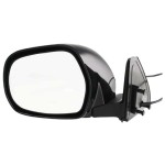 Power Mirror for Toyota 4RUNNER 2003-2009 Left (Driver), Manual Folding, Heated, Paintable, without Auto-Dimming, Blind Spot Detection, Memory, and Signal Light, Replacement