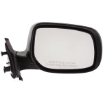 Manual Adjust Right (Passenger) Mirror for Toyota YARIS Hatchback 2007-2011, Manual Folding, Non-Heated, Paintable, Replacement