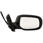 Power Mirror for Toyota Corolla 2009-2013, Right (Passenger), Manual Folding, Non-Heated, Paintable, without Auto Dimming, Blind Spot Detection, Memory, and Signal Light, for Japan/North America Built Vehicle, Replacement