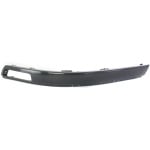 Front Bumper Molding for Volkswagen Passat, 2001-2005, Left (Driver), Black, New Body Style, Replacement