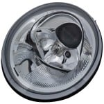 Headlight Assembly for 2002-2004 Volkswagen Beetle Turbo S Model, Right (Passenger), Halogen, Replacement