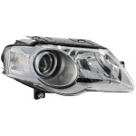 Headlight Assembly for Volkswagen Passat 2006-2010, Right (Passenger) Side, Halogen, Replacement