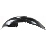 Front Fender Liner, Left (Driver) Section for Volkswagen Passat 2006-2010, Rear, Plastic, Vacuum Form, Replacement