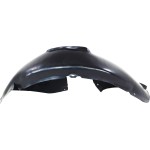 Front Fender Liner for Volkswagen Rabbit 2006-2009, Left (Driver) Side, Rear Section, Vacuum Form Plastic, Replacement