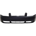 Front Bumper Cover for Volkswagen Jetta 1999-2005, Primed (Ready to Paint), with Built-in Molding, Suitable for Sedan/Wagon, 4th Generation, Replacement