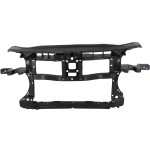 Radiator Support Assembly for Volkswagen Passat 2006-2010, Black Plastic, Replacement