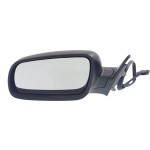 Power Mirror for 2001-2005 Volkswagen Passat, Left (Driver), Manual Folding, Heated, Paintable, without Signal Light, Replacement.