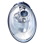 Right (Passenger) Headlight Lens/Housing for 2006 - 2010 Volkswagen Beetle, Front Assembly Replacement Cover, Halogen Composite Assembly,  1C0941030N, Replacement