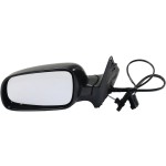 Manual Remote Mirror for Volkswagen Golf (1999-2006), Left (Driver), Manual Folding, Heat-feature, Paintable, Replacement