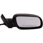 Manual Remote Right (Passenger) Mirror for Volkswagen Golf 1999-2006, Manual Folding, Heated, Paintable, Replacement