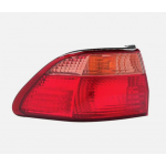 Left (Driver) Tail Light Assembly for 1998 - 2000 Honda Accord, Rear Tail Light Assembly Replacement / Lens / Cover - Left (Driver) Side Outer - (4 Door; Sedan),  33551S84A01
