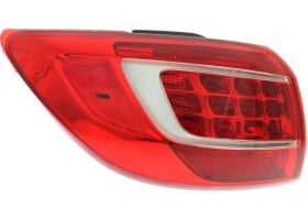 Tail Light Assembly for 2011-2013 Kia Sportage, Outer Left (Driver), Replacement