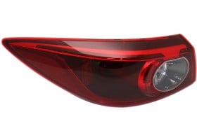 2014 - 2015 Mazda 3 Tail Light Rear Lamp - Left (Driver)