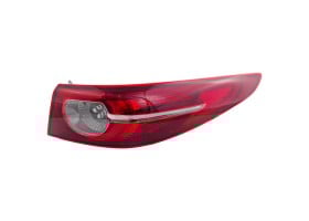 LED Tail Light Assembly for Mazda 3 Sedan 2019-2021, Right (Passenger) Outer with Signature Lighting, Replacement