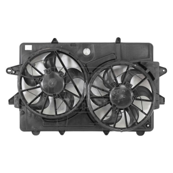 Radiator Cooling Fan Assembly for 2007 - 2008 Ford Escape, 2.3L L4 Engine, Dual Fan Assembly,  5L8Z8C607CB, Replacement