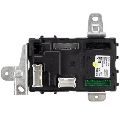 A generic automotive Body Control Module (BCM) illustrating the computer responsible for interior electronics and immobilizer communication.
